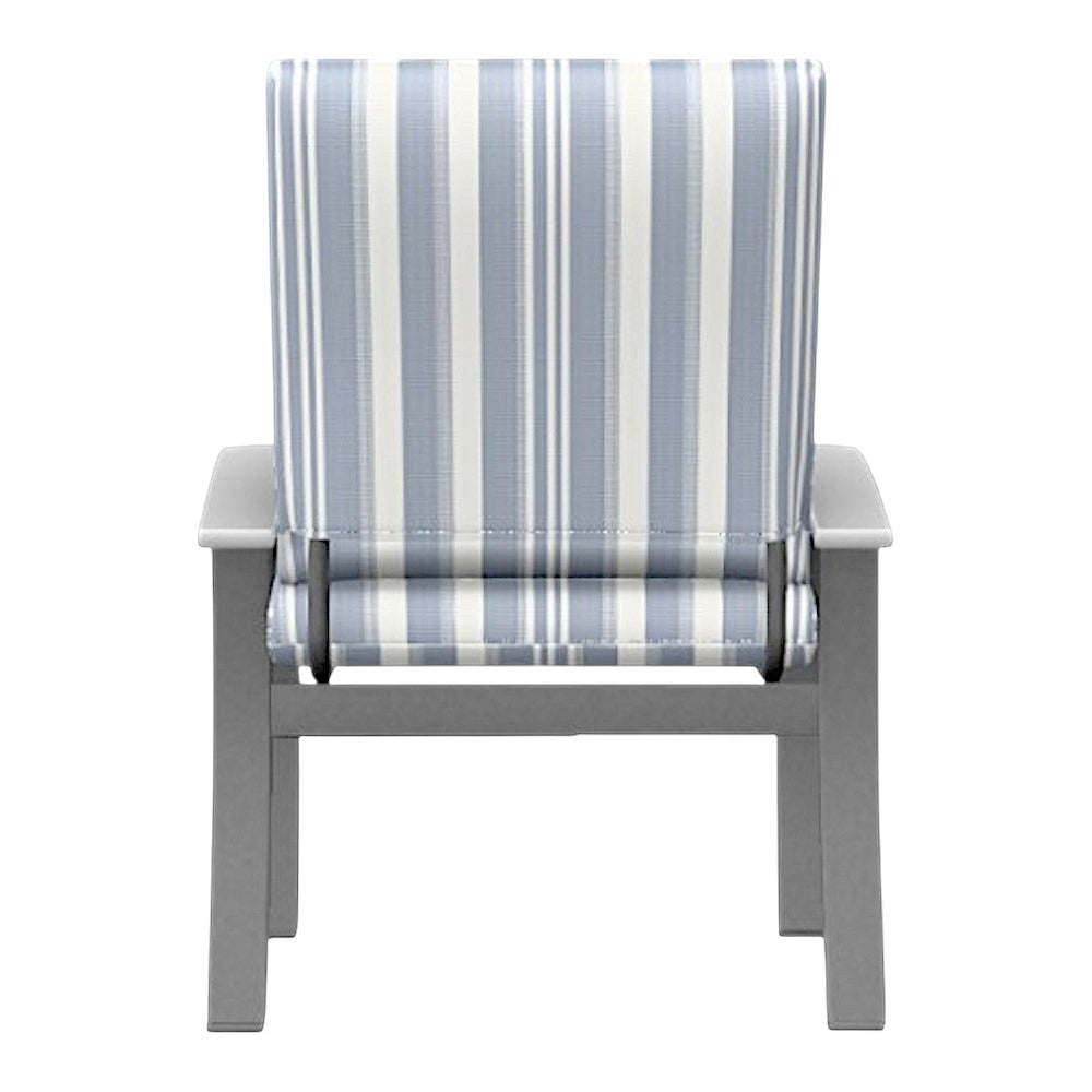 Telescope Belle Isle Deep Seat Cushion Oudoor Cafe Outdoor Arm Chair 2PC