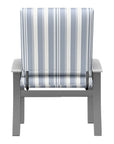 Telescope Belle Isle Deep Seat Cushion Oudoor Cafe Outdoor Arm Chair 2PC