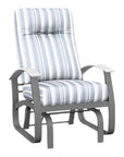 Telescope Belle Isle Deep Seat Cushion High Back Single-Seat Outdoor Glider