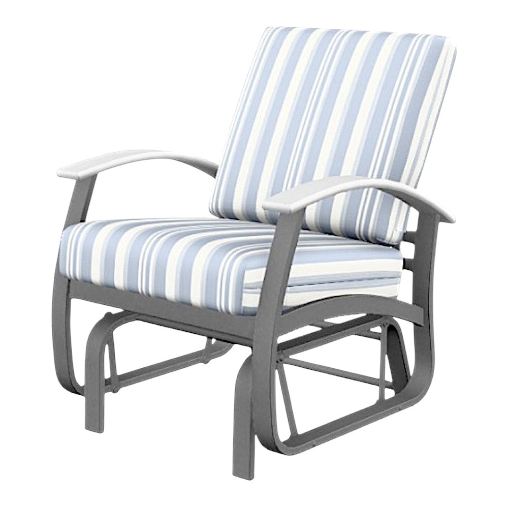 Telescope Belle Isle Deep Seat Cushion Single-Seat Outdoor Glider