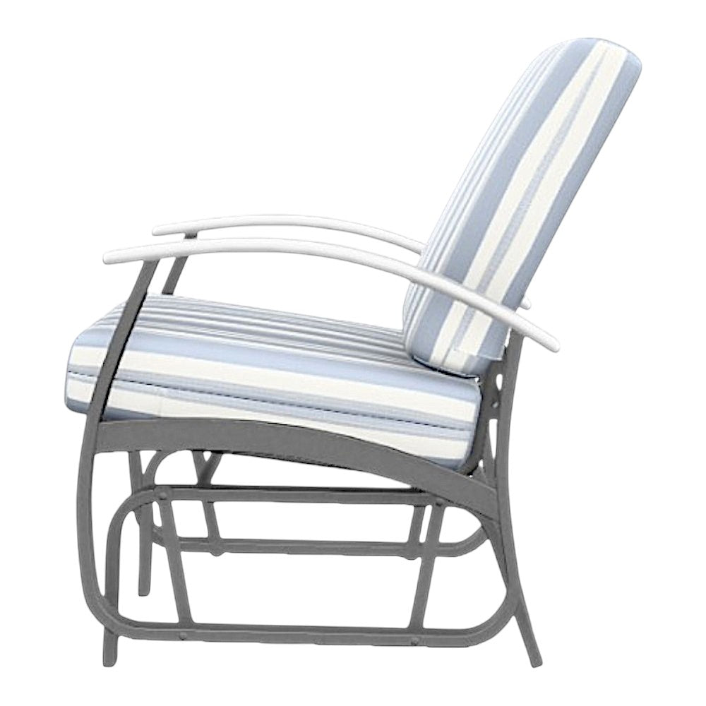 Telescope Belle Isle Deep Seat Cushion Single-Seat Outdoor Glider