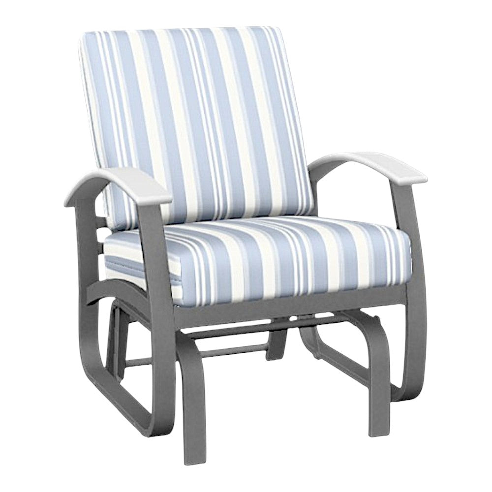 Telescope Belle Isle Deep Seat Cushion Single-Seat Outdoor Glider