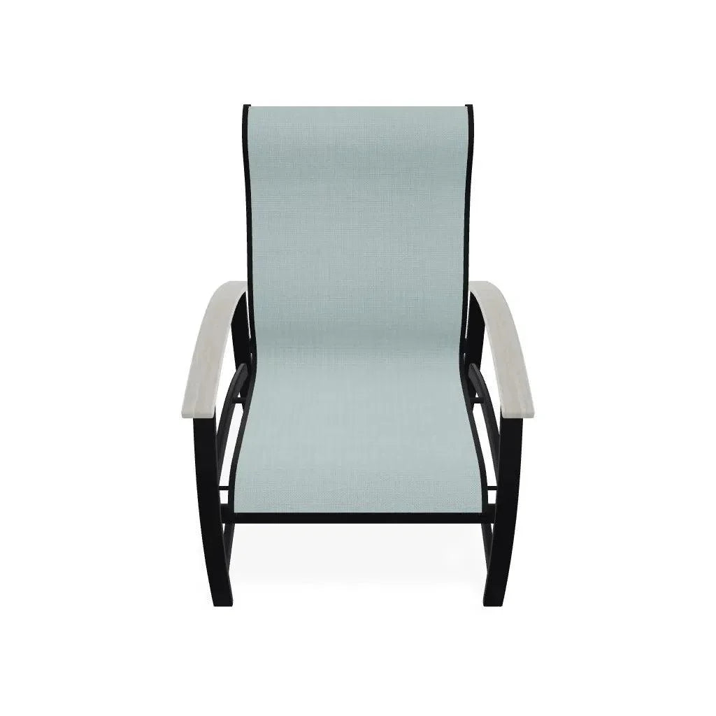 Belle Isle Hidden Motion MGP Armed Chat Chair