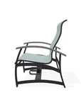 Belle Isle Hidden Motion MGP Armed Chat Chair