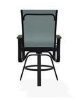 Belle Isle Hidden Motion Polymer Armed Chat Chair