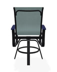 Belle Isle Hidden Motion Polymer Armed Chat Chair