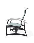 Belle Isle Multi-Position Polymer Armed Dining Chair