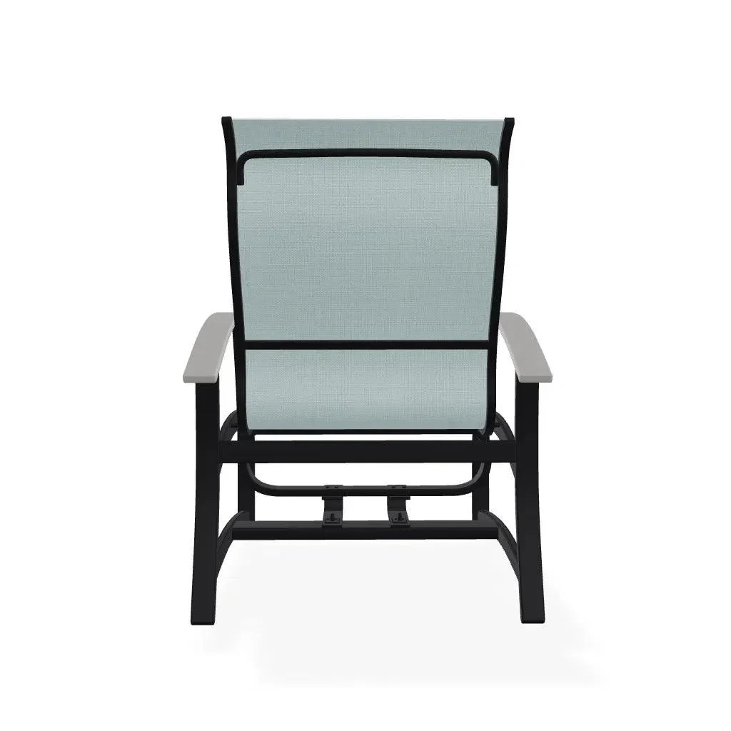 Belle Isle Multi-Position Polymer Armed Dining Chair