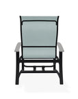 Belle Isle Multi-Position Polymer Armed Dining Chair