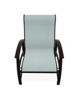 Belle Isle Multi-Position Polymer Armed Dining Chair