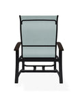 Belle Isle Multi-Position Polymer Armed Dining Chair