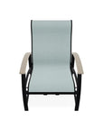 Belle Isle Multi-Position Polymer Armed Dining Chair