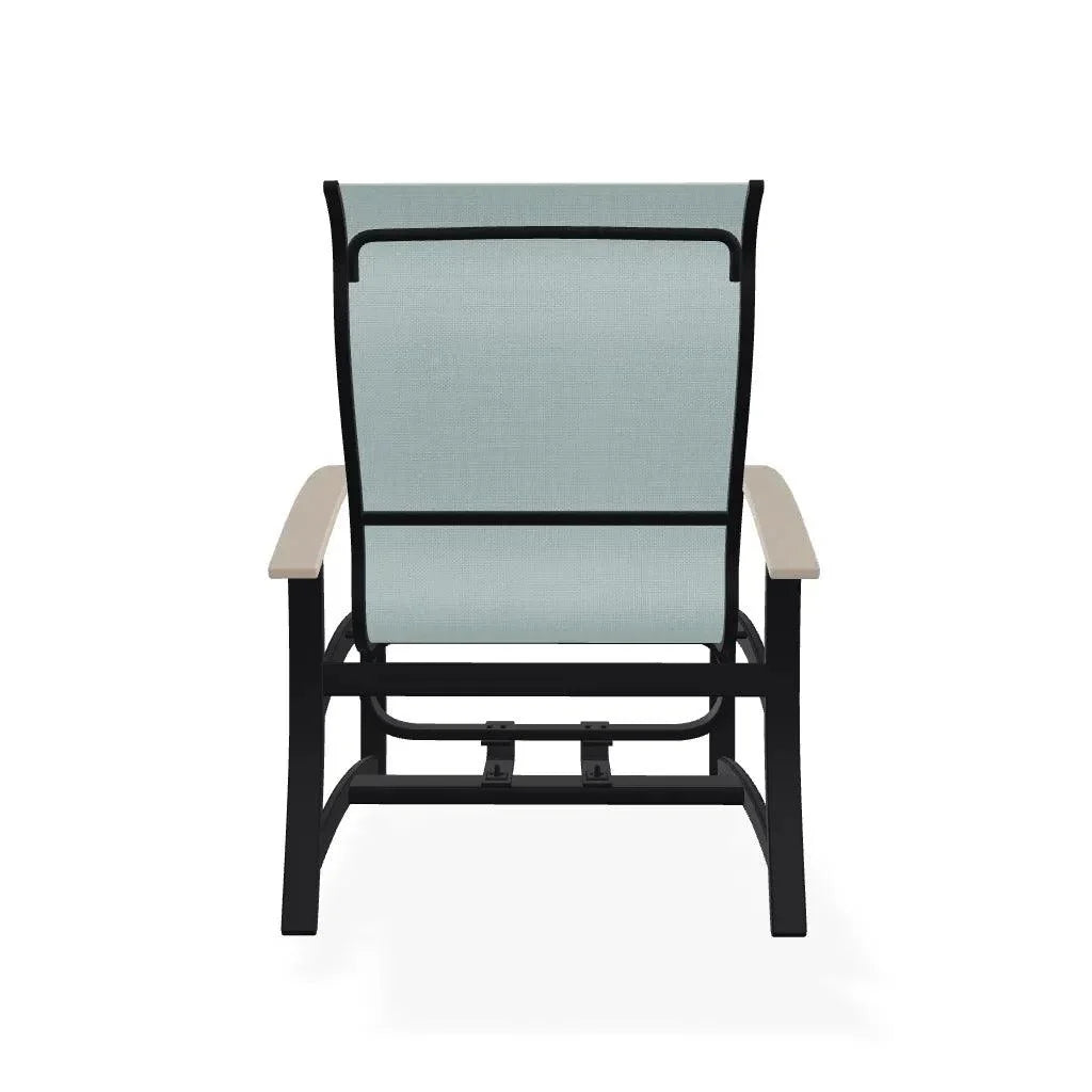 Belle Isle Multi-Position Polymer Armed Dining Chair