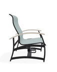 Belle Isle Multi-Position Polymer Armed Dining Chair