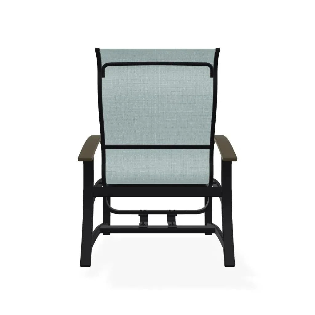 Belle Isle Multi-Position Polymer Armed Dining Chair