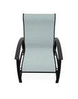 Belle Isle Multi-Position Polymer Armed Dining Chair