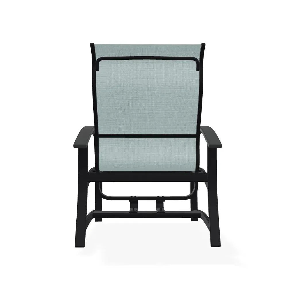 Belle Isle Multi-Position Polymer Armed Dining Chair