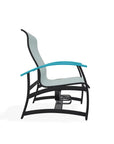 Belle Isle Multi-Position Polymer Armed Dining Chair