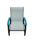 Belle Isle Multi-Position Polymer Armed Dining Chair