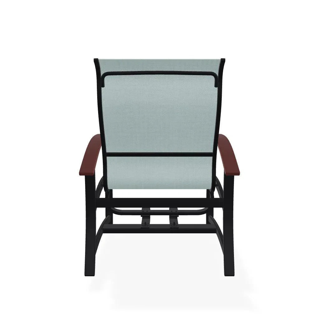 Belle Isle Multi-Position Polymer Armed Dining Chair