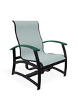 Belle Isle Multi-Position Polymer Armed Dining Chair