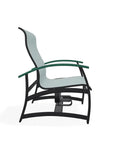 Belle Isle Multi-Position Polymer Armed Dining Chair