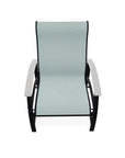 Belle Isle Multi-Position Polymer Armed Dining Chair