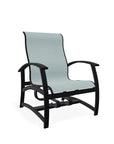 Belle Isle Multi-Position Polymer Armed Dining Chair