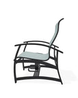 Belle Isle Multi-Position Polymer Armed Dining Chair