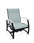 Belle Isle Multi-Position Polymer Armed Dining Chair