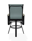 Belle Isle Sling Balcony Height Swivel Arm Chair