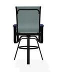 Belle Isle Sling Balcony Height Swivel Arm Chair