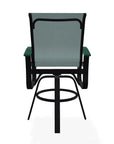 Belle Isle Sling Balcony Height Swivel Arm Chair