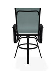 Belle Isle Sling Balcony Height Swivel Arm Chair