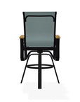 Belle Isle Sling Bar Height Swivel MGP Arm Chair