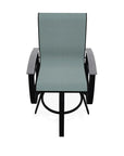 Belle Isle Sling Bar Height Swivel MGP Arm Chair