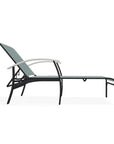 Belle Isle Sling Lay-Flat Polymer Arms Chaise