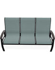 Belle Isle Sling Marine Grade Polymer Arms 3-Seat Sofa