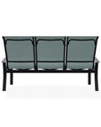 Belle Isle Sling Marine Grade Polymer Arms 3-Seat Sofa