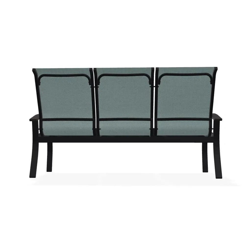 Belle Isle Sling Polymer Arms 3-Seat Sofa