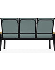 Belle Isle Sling Polymer Arms 3-Seat Sofa