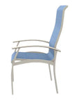 Telescope Belle Isle Sling Square Outdoor Dining Set 5PC