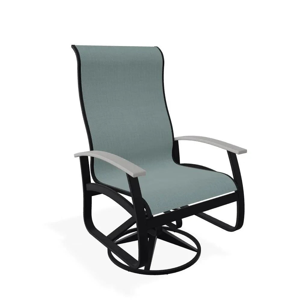 Belle Isle Swivel Rocker with Polymer Arms