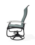 Belle Isle Swivel Rocker with Polymer Arms