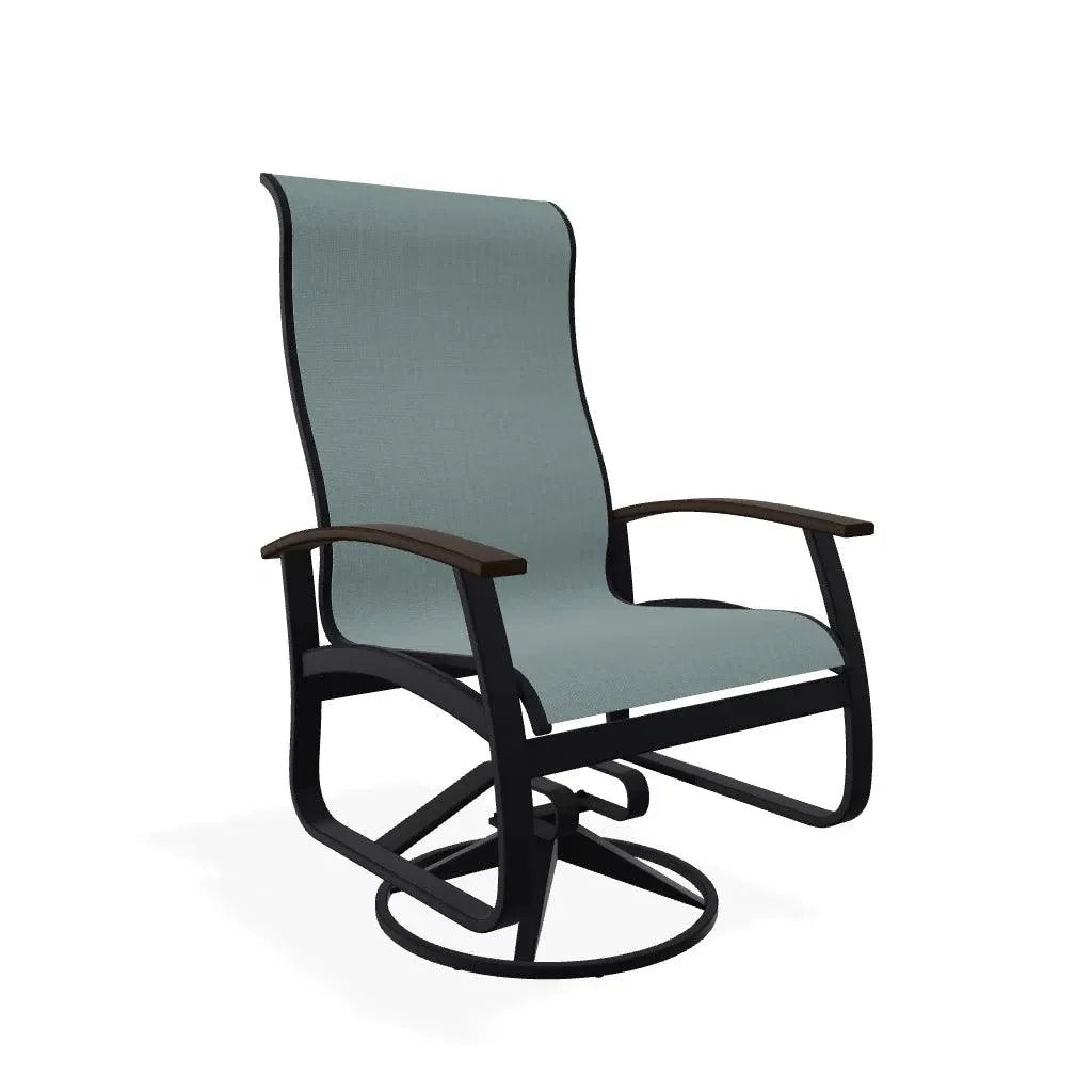 Belle Isle Swivel Rocker with Polymer Arms