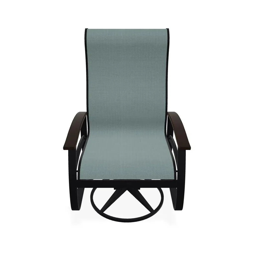 Belle Isle Swivel Rocker with Polymer Arms