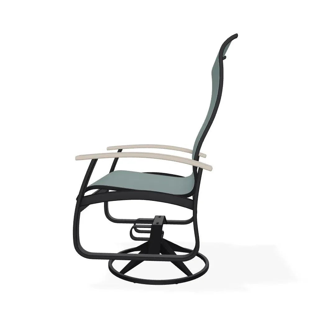 Belle Isle Swivel Rocker with Polymer Arms