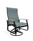 Belle Isle Swivel Rocker with Polymer Arms