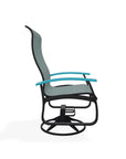 Belle Isle Swivel Rocker with Polymer Arms