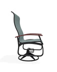 Belle Isle Swivel Rocker with Polymer Arms